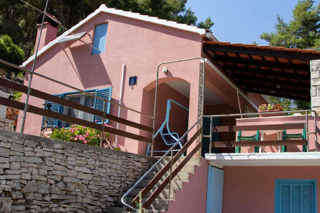 Modern Robinson Veli Bare Villa Vela Luka Exteriör bild